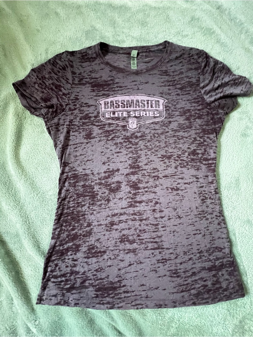 Women’s Short Sleeve Burnout Tee - Gray